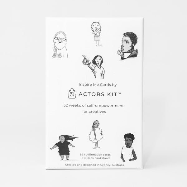 Inspire Me Cards by Actors Kit - 52 Weeks of Self-Empowerment for Creatives